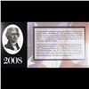 Image 3 : 2003A $2 Federal Reserve Note, Uncirculated 2008 BEP Folio Issue (Cleveland, OH) Grades Gem CU