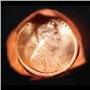 Image 2 : Lincoln 1c roll, 1971-p 50 pcs Abbott Coin Counter Co., Greenwich, Conn. Wrapper.