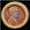 Image 2 : Mixed small cents 1c orig shotgun roll, 1917-d Wheat Cent, 1898 Indian Cent other end, Brinks Wrappe