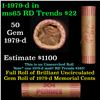 Image 1 : Shotgun Lincoln 1c roll, 1979-d 50 pcs Brandt Wrapper.