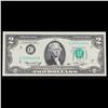 Image 2 : 1976 $2 Federal Reserve Note (Philadelphia, PA) Grades Choice CU