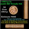 Image 1 : Shotgun Lincoln 1c roll, 1963-p 50 pcs Brandt Wrapper.