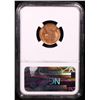 Image 3 : NGC 1942-s Lincoln Cent 1c Graded ms65 rd By NGC
