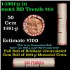 Image 1 : Shotgun Lincoln 1c roll, 1981-p 50 pcs Wrapper.