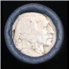 Image 2 : Buffalo Nickel Shotgun Roll in Old Bank Style 'Bell Telephone'  Wrapper 1923 & D Mint Ends.