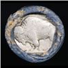 Image 3 : Buffalo Nickel Shotgun Roll in Old Bank Style 'Bell Telephone'  Wrapper 1923 & D Mint Ends.