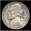 Image 2 : 1943-p Jefferson Nickel Mint Error 5c Grades xf