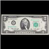 Image 2 : **Star Note** 1976 $2 Federal Reserve Note (New York, NY) Low Serial # Grades Choice CU