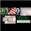 Image 1 : 2003A $2 Federal Reserve Note, Uncirculated 2008 BEP Folio Issue (Cleveland, OH) Grades Gem CU