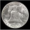 Image 3 : 1949-s Franklin Half Dollar 50c Grades Select Unc