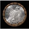 Image 3 : ***Auction Highlight***  AU/BU Slider Brinks Shotgun Peace $1 Roll 1925 & 'P' Ends Virtually UNC (fc