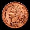 Image 2 : 1890 Indian Cent 1c Graded ms64 RD By SEGS