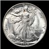 Image 2 : 1938-p Walking Liberty Half Dollar 50c Grades Choice+ Unc
