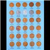 Image 3 : Complete Lincoln 1c Whitman folder #2, 1941-1976, 90 coins.
