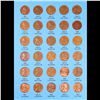 Image 4 : Complete Lincoln 1c Whitman folder #2, 1941-1976, 90 coins.
