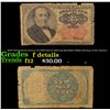 Image 1 : 1870's US Fractional Currency 25c Fifth Issue Fr-1308 Long Key Robert Walker Secretary of the Treasu