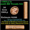 Image 1 : Shotgun Lincoln 1c roll, 1968-p 50 pcs Brandt Wrapper.