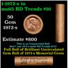Image 1 : Shotgun Lincoln 1c roll, 1972-s 50 pcs Brandt Wrapper
