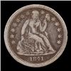 Image 2 : 1841-o Seated Liberty Dime 10c Grades vf++