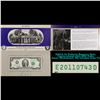 Image 1 : 2003A $2 Federal Reserve Note, Uncirculated 2011 BEP Folio Issue (Richmond, VA) Grades Gem CU