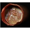 Image 2 : Lincoln 1c roll, 1961-p 50 pcs Vintage "Steel-Strong" Tubular Wrapper.