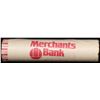 Image 3 : Shotgun Lincoln 1c roll, 1980-p 50 pcs Merchants Bank Wrapper.