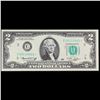 Image 2 : **Star Note** 1976 $2 Federal Reserve Note (Philadelphia, PA) Grades Gem CU
