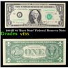 Image 1 : 1963B $1 'Barr Note' Federal Reserve Note Grades vf++