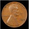 Image 2 : 1947-d Lincoln Cent Mint Error 1c Grades xf+