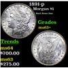 Image 1 : 1891-p Morgan Dollar $1 Grades Select+ Unc