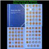Image 1 : Partial Lincoln 1c Whitman folder #2, 1941-1967, 63 coins.