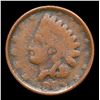 Image 2 : (1863) Not One Cent Civil War Token 1c Grades vf details