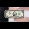 Image 4 : 2003A $2 Federal Reserve Note, Uncirculated 2008 BEP Folio Issue (Cleveland, OH) Grades Gem CU