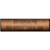 Image 3 : Shotgun Lincoln 1c roll, 1979-d 50 pcs Brinks Wrapper.