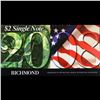 Image 2 : 2003A $2 Federal Reserve Note, Uncirculated 2008 BEP Folio Issue (Richmond, VA) Grades Gem CU