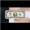 Image 4 : 2003A $2 Federal Reserve Note, Uncirculated 2008 BEP Folio Issue (Richmond, VA) Grades Gem CU