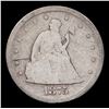 Image 2 : 1875-s Twenty Cent Piece 20c Grades vf+