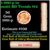 Image 1 : Shotgun Lincoln 1c roll, 1981-p 50 pcs Wrapper.
