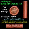 Image 1 : Shotgun Lincoln 1c roll, 1995-p 50 pcs Standard Paper Good Mig. Co. Wrapper.
