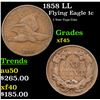 Image 1 : 1858 LL Flying Eagle Cent 1c Grades xf+