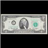 Image 2 : 1976 $2 Federal Reserve Note (Philadelphia, PA) Grades Choice CU