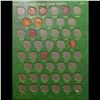 Image 3 : Partial Lincoln 1c Whitman folder #1, 1909-1984, 91 coins.
