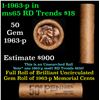 Image 1 : Shotgun Lincoln 1c roll, 1963-p 50 pcs Brandt Wrapper.