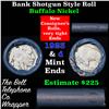 Image 1 : Buffalo Nickel Shotgun Roll in Old Bank Style 'Bell Telephone'  Wrapper 1923 & D Mint Ends.