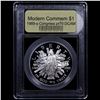 Image 2 : Proof 1989-S Congress Modern Commem Dollar $1 Graded GEM++ Proof Deep Cameo By USCG