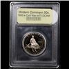 Image 2 : Proof 1995-S Civil War Modern Commem Half Dollar 50c Graded GEM++ Proof Deep Cameo By USCG
