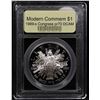 Image 2 : Proof 1989-S Congress Modern Commem Dollar $1 Graded GEM++ Proof Deep Cameo By USCG