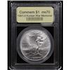 Image 2 : 1991-d Korean War Modern Commem Dollar $1 Graded ms70, Perfection By USCG