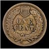Image 3 : 1863 Indian Cent 1c Grades f+