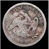 Image 3 : 1857-p Seated Liberty Quarter 25c Grades VF Details